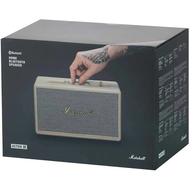 Портативна колонка Marshall Acton III Cream 60W Original (Підтримка офіційного додатку) (1006005) - фото 6