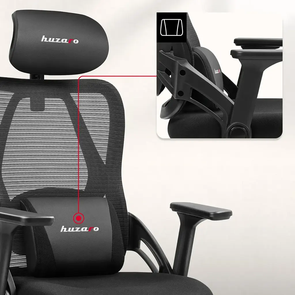 Кресло Huzaro Combat 2.7 Black - фото 7
