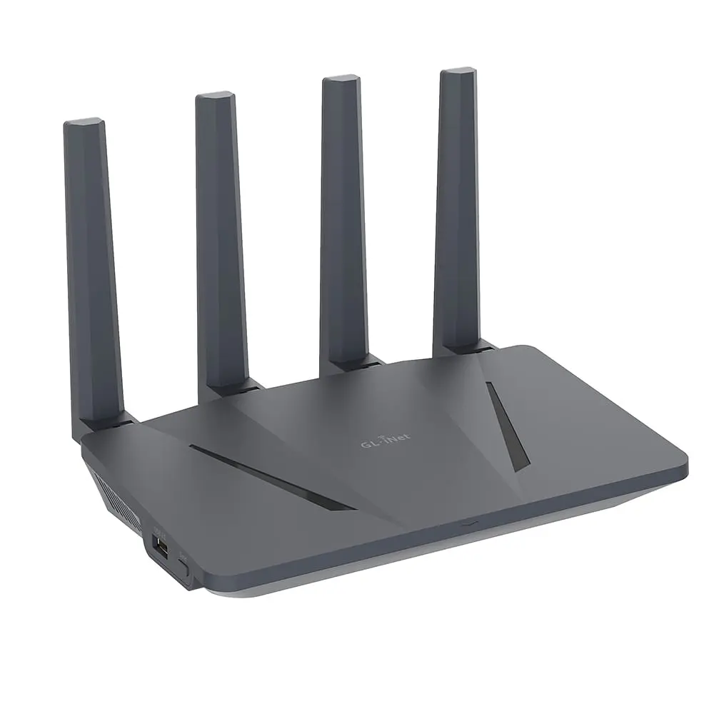 WiFi 6 маршрутизатор GL.iNet Flint (GL-AX1800-EU) гігабітний дводіапазонний (73-01004) - фото 8