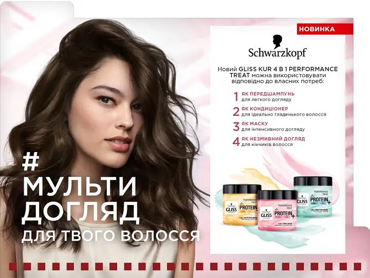 Маска 4-в-1 Gliss Performance Treat Живлення, для пошкодженого та ослабленого волосся, 400 мл - фото 5