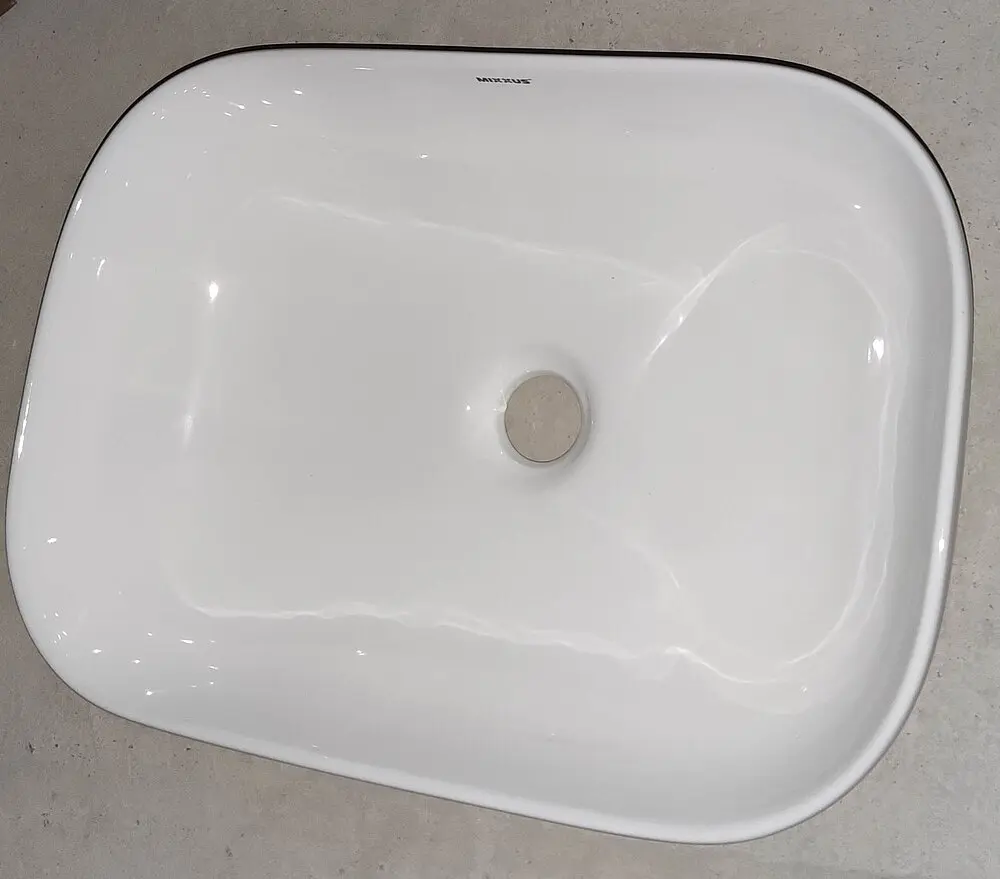 Умивальник накладний Mixxus Premium Diverse-0112 455x325x135 мм MP6540, Білий - фото 7