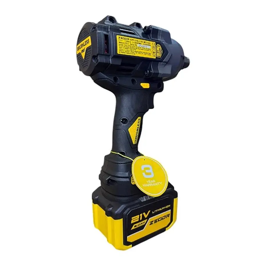 Гайковерт ударний акумуляторний Zegor SDPP-21BL-1600 21V Profesional/безщітковий двигун/реверс/з підсвічуванням - фото 6