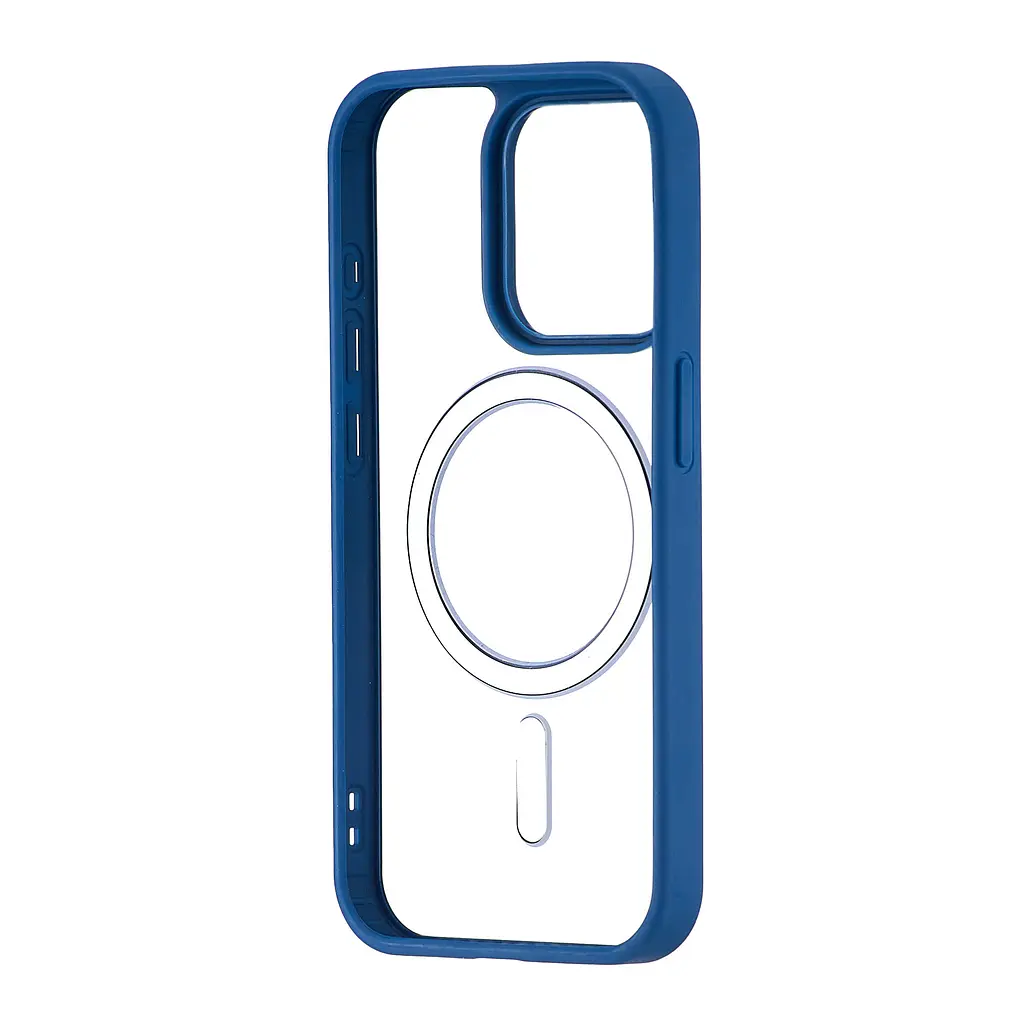 Чохол Color Edge with MagSafe iPhone 15 Pro Navy Blue - фото 3