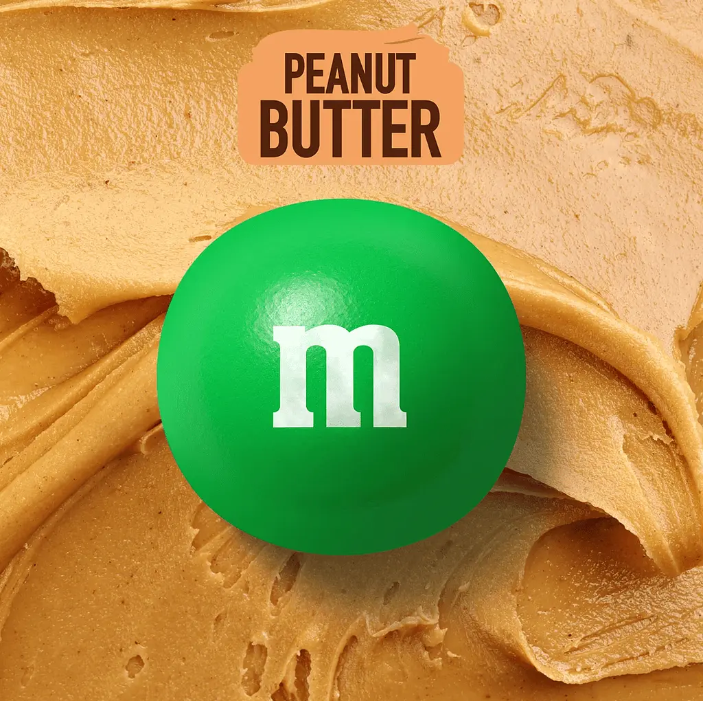 Драже M&M's Peanut Butter Milk Chocolate Candy 255.2г - фото 2