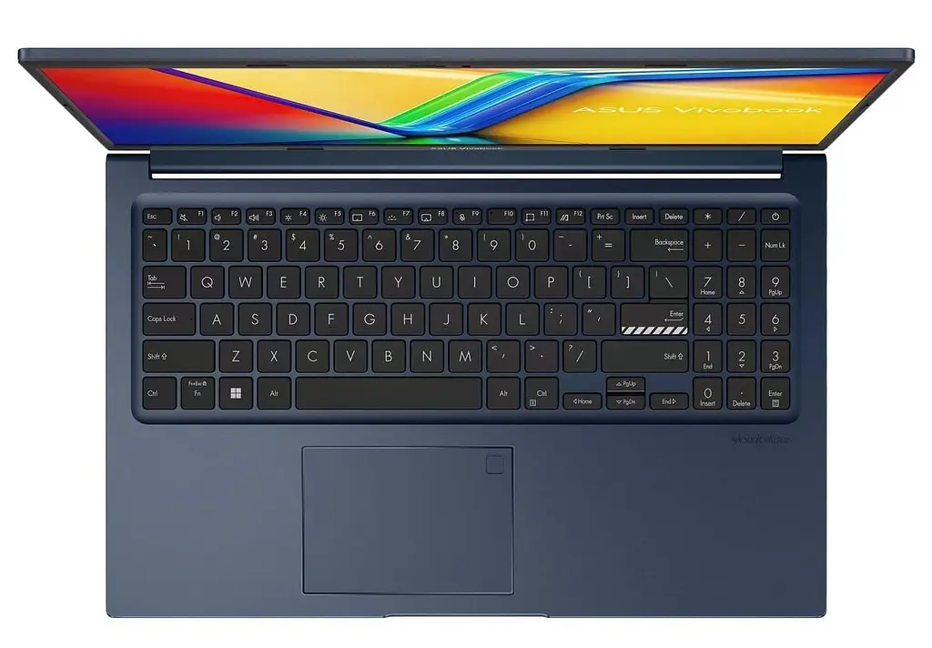 Ноутбук ASUS Vivobook 15 X1504MA (15.6 FHD IPS, Intel Core 5 320, 16 GB, 512 SSD, UMA, DOS) Blue (90NB17I1-M005A0) - фото 4