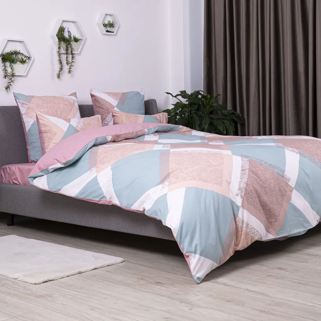 Комплект постільної білизни ТЕП Soft dreams Гра Кольорів сімейний (2-03860_29595) - фото 3