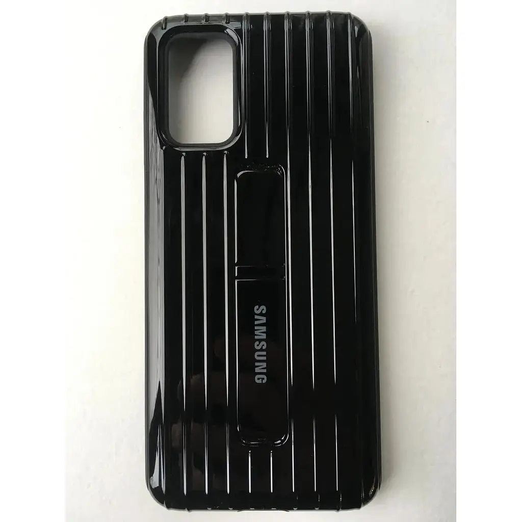 Оригинальный чехол Samsung для Galaxy S20 Plus (6.7") Protective Rugged Standing Cover Black (EF-RG985CBEGRU) - фото 2