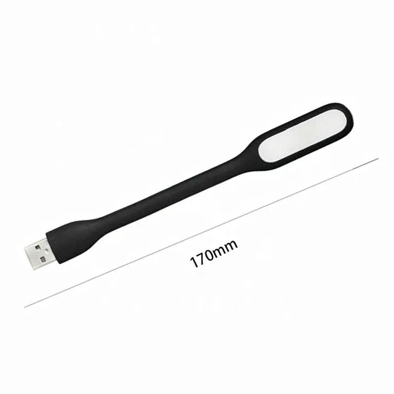 Гнучка LED лампа для ноутбука повербанка з автозарядкою (IDC-008)