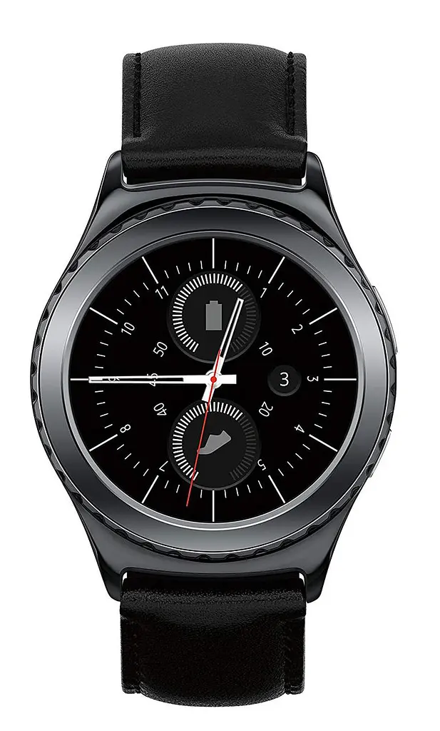 Кожаный ремешок Primo для часов Samsung Gear S2 Classic (SM-R732/SM-R735) Black - фото 2