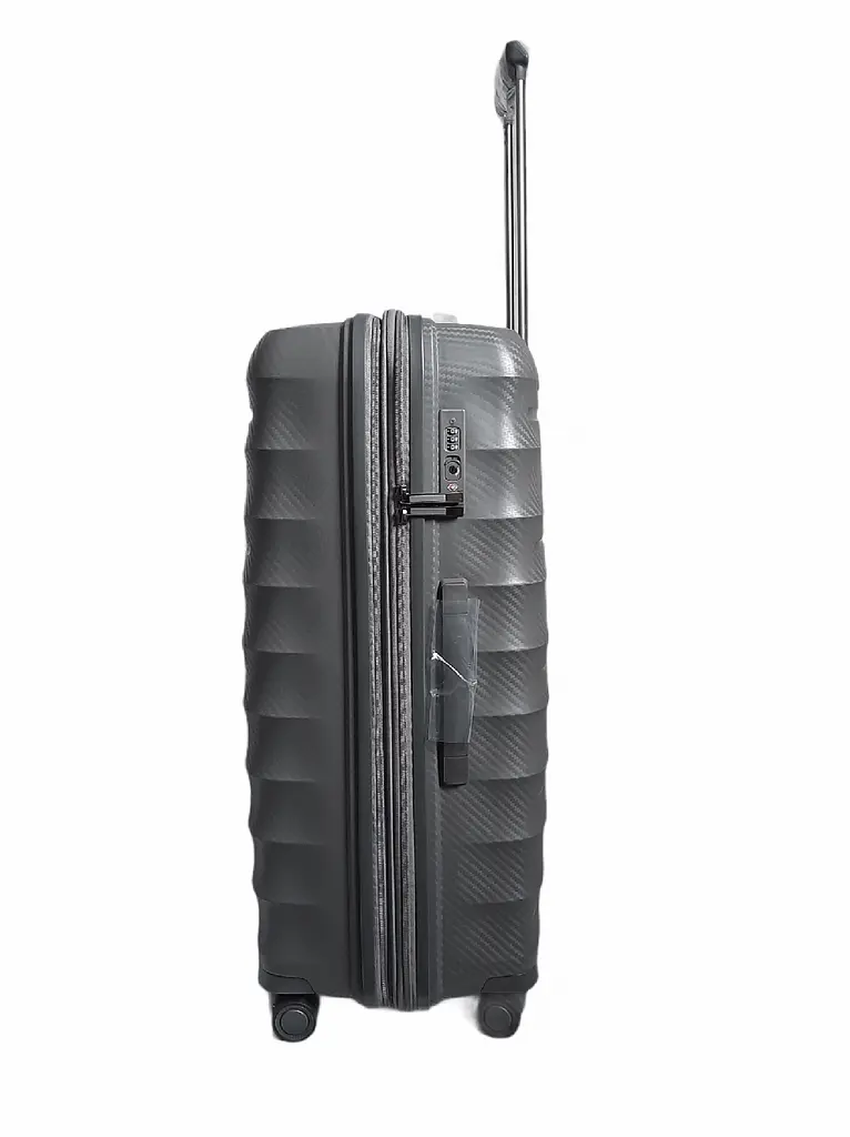 Валіза дорожня Гігант (XL) Поліпропілен Airtex 242 115л 76,5x52,5x33см Сірий (Grey) - фото 3