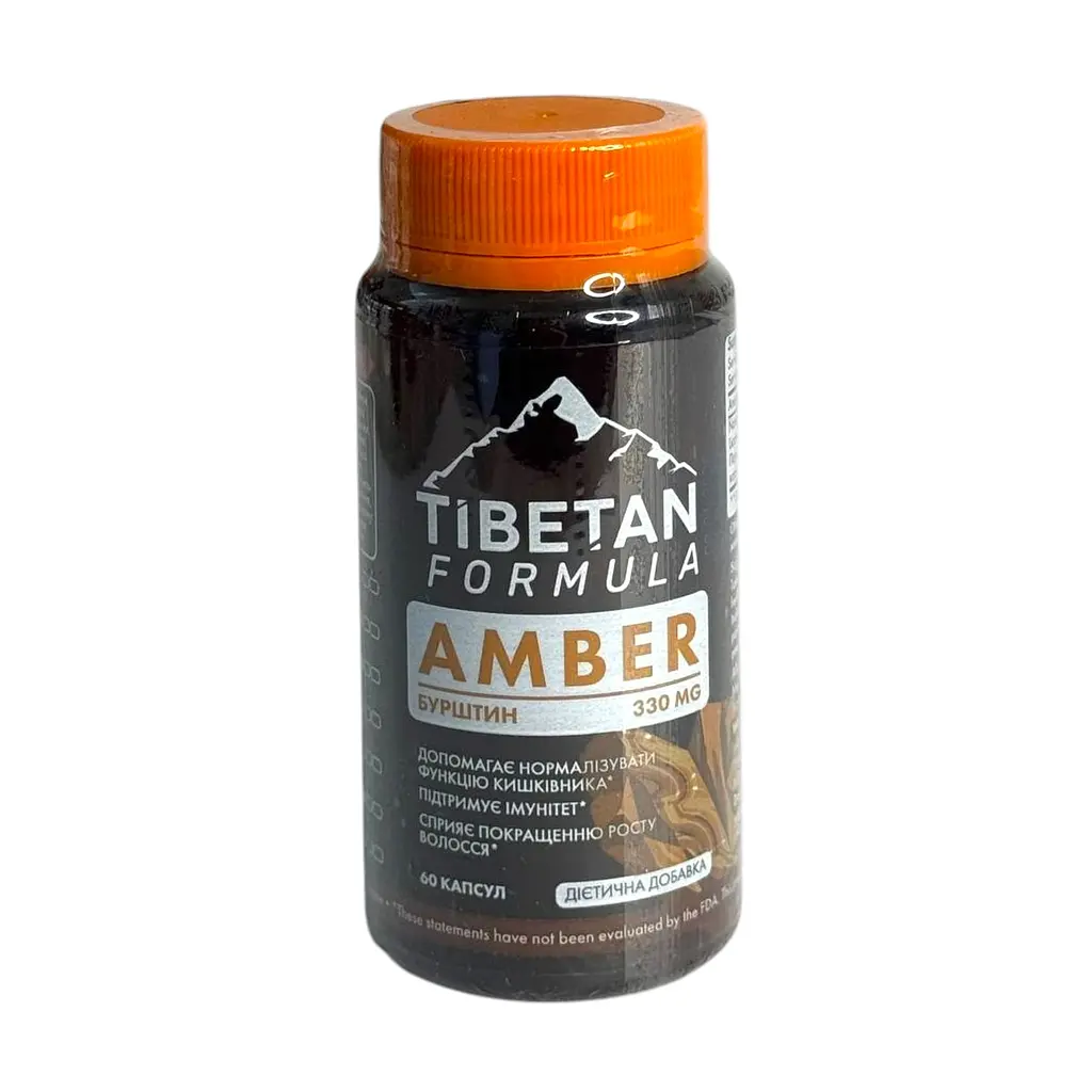 Капсули Tibetan Formula Янтар чистого бурштину 60 капсул