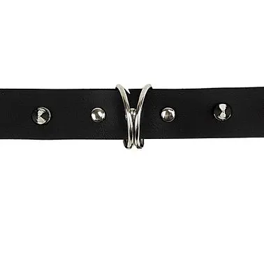 Нашийник з шипами та повідцем - Art of Sex - Collar Spikes and Leash - фото 7