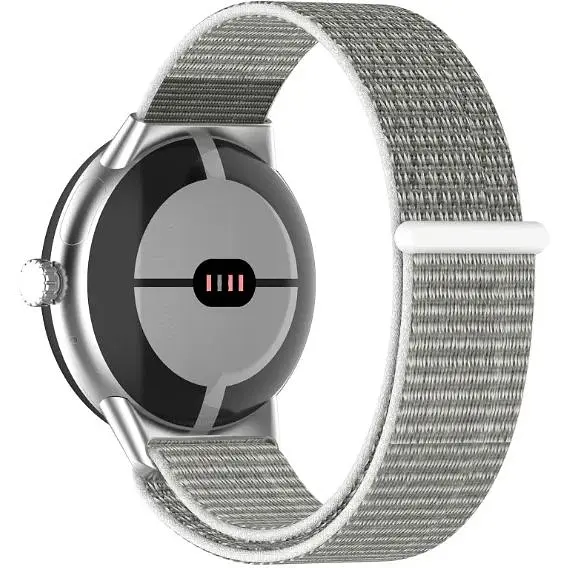 Ремінець DK CDK Nylon Sport Loop для Google Pixel Watch 3 41mm (016453) (seashell) - фото 2