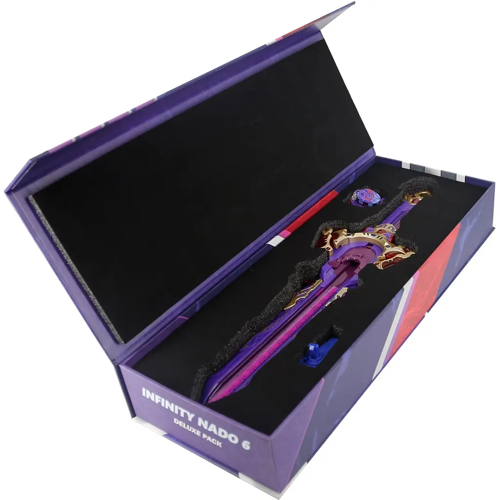 Дзига Auldey Infinity Nado VI Deluxe Pack Skylord (EU654232) - фото 6