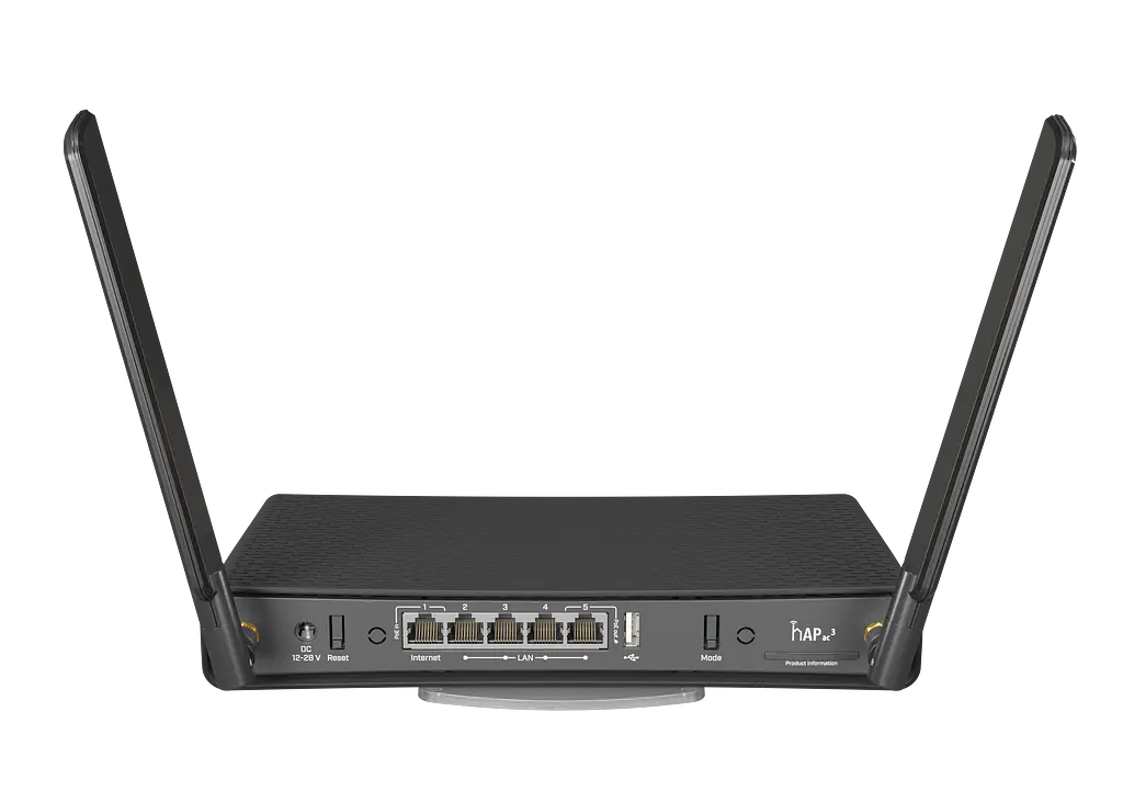 Бездротовий маршрутизатор (роутер) Mikrotik hAP ac3 (RBD53iG-5HacD2HnD) [64980] - фото 3