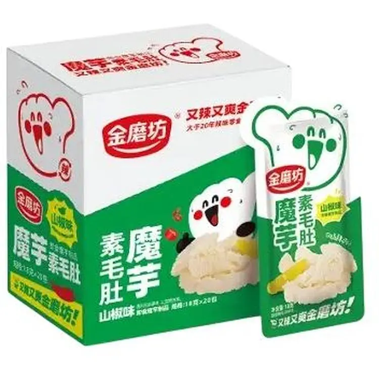 Конжак Golden Mill Konjac Tripe Sour & Hot кисло-острый 18 г - фото 2