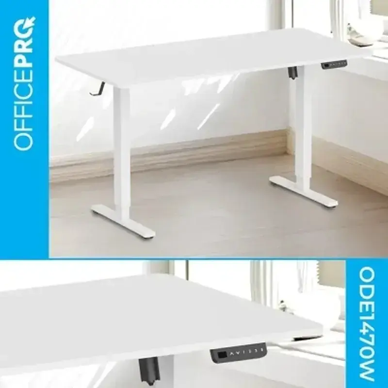 Комп'ютерний стіл OfficePro ODE1470W White (ODE1470W) - фото 3
