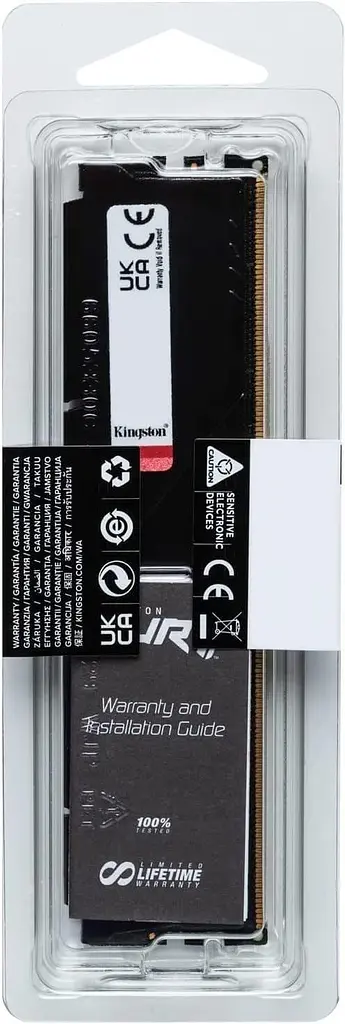 Модуль пам'яті Kingston Fury DDR5 8GB 5200MHz Beast Black (KF552C40BB-8) - фото 4