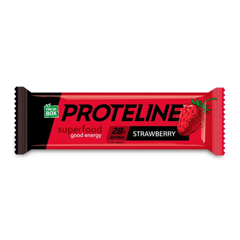 Fresh Box ProteLine — 24 × 40 г Strawberry