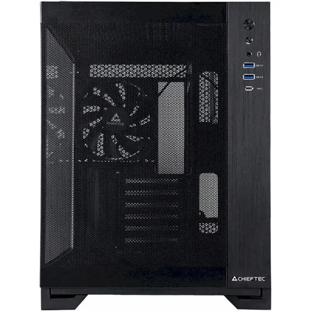 Корпус Chieftec Visio Air Black (GM-30B-M-OP) [135043] - фото 2