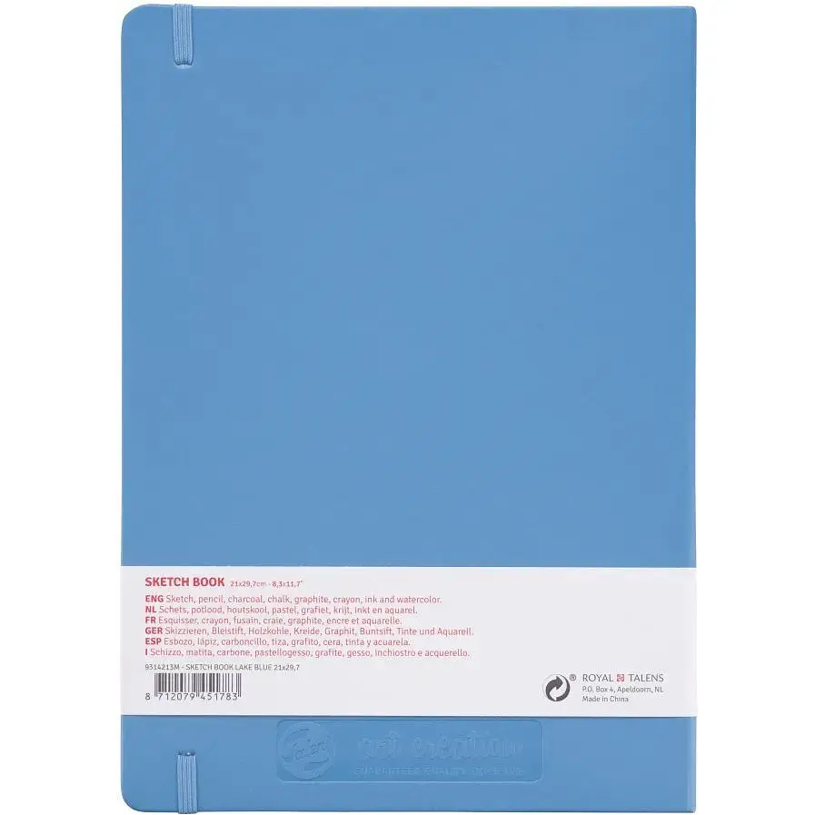 Блокнот для графики Royal Talens Art Creation А4 140г/м2 80л Lake Blue - фото 2