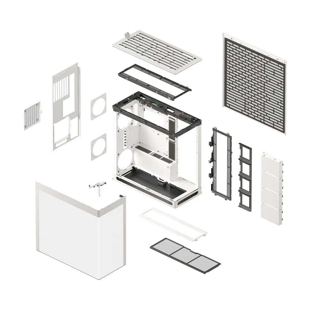 Корпус для ПК HAVN HS 420 Base Edition White (HVN-CA-HS420-05) - фото 2