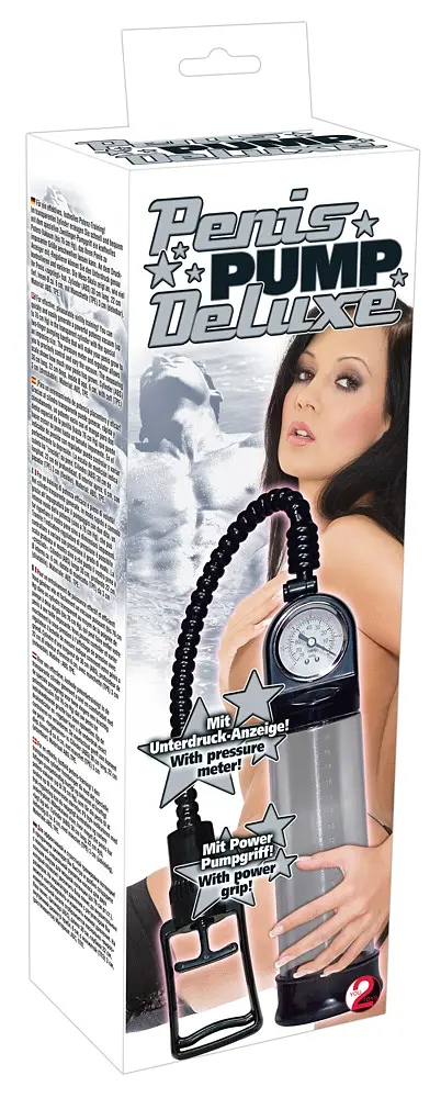 Вакуумна помпа - Penis Pump Deluxe - фото 3