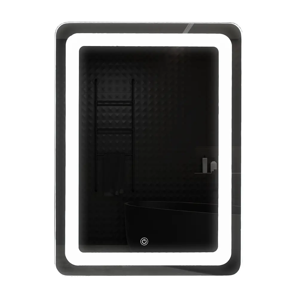 Дзеркало Unio MRR-04 SQR-RA-S 600 x 800 mm LED FL з сенсором 000027463 - фото 4
