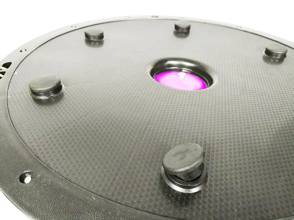 Балансувальна платформа EasyFit BOSU 60 см Фіолетовий - фото 2