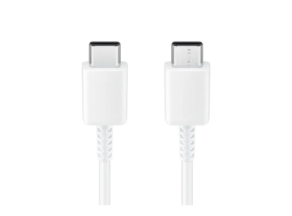 Шнур зарядний Samsung Type-C to Type-C 100 W білий EP-DN975BWRGRU - фото 2
