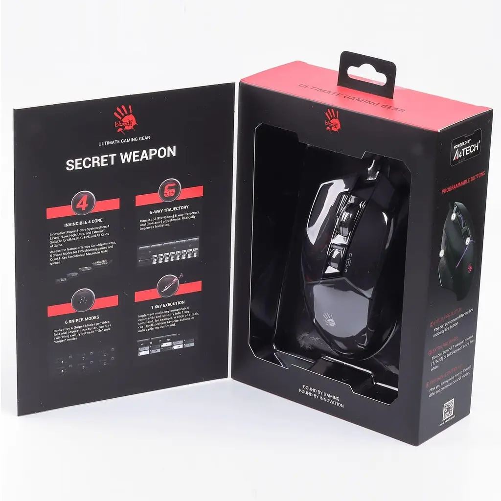 Миша Bloody A4Tech W95 Max USB Black (W95 Max (Black)) - фото 12