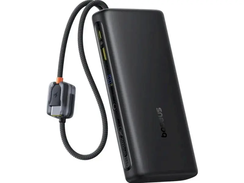 Зовнішній акумулятор (Power Bank) BASEUS Enerfill FC41 145W 25000mAh Black (E0028H, E0028H01) - фото 2
