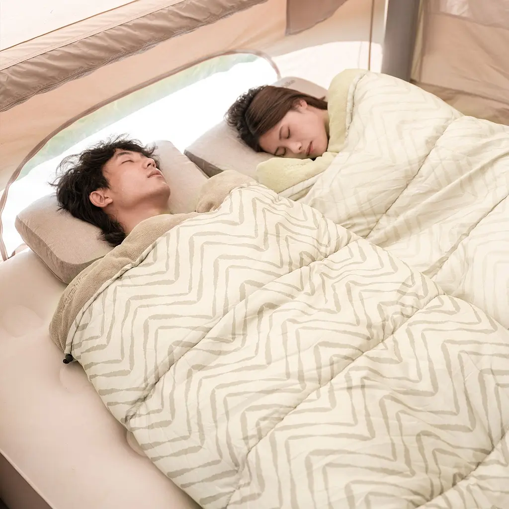 Спальный мешок Naturehike DP100 CNK2300SD012 бежевый - фото 3