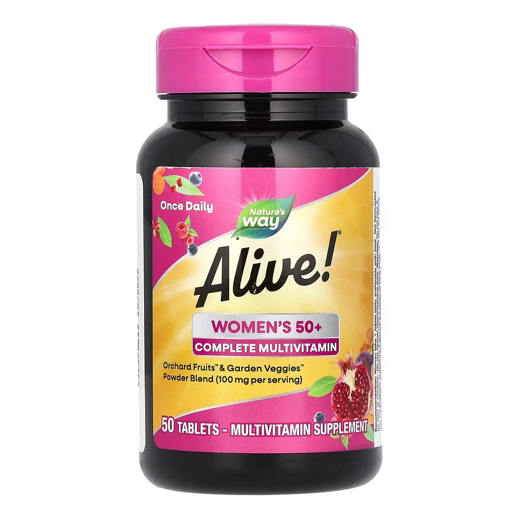 Вітамінно-мінеральні комплекси для Жінок від 50 років Women's 50+ Complete Multivitamin - 50 таб - фото 3