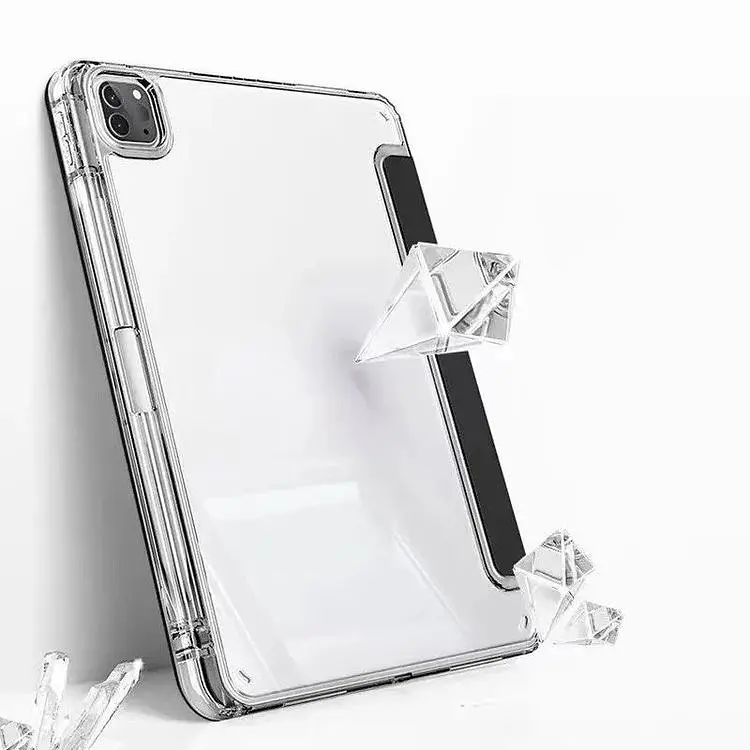 Обложка BeCover Ultra Slim Origami Transparent с креплением Apple iPad Pro 11" M4 2024 Black (711689) - фото 6