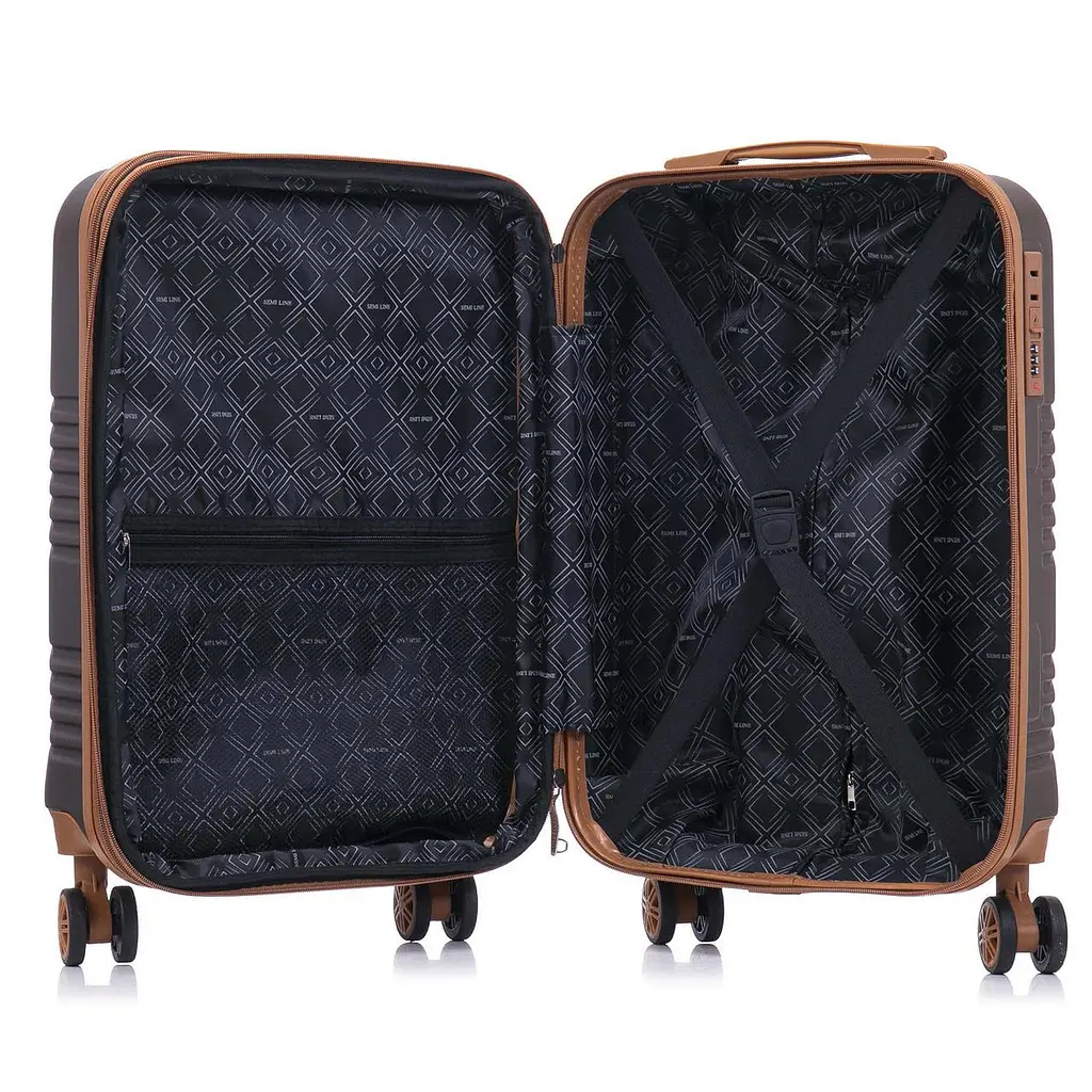 Валіза Semi Line 20" S Brown (T5850-1) - фото 6