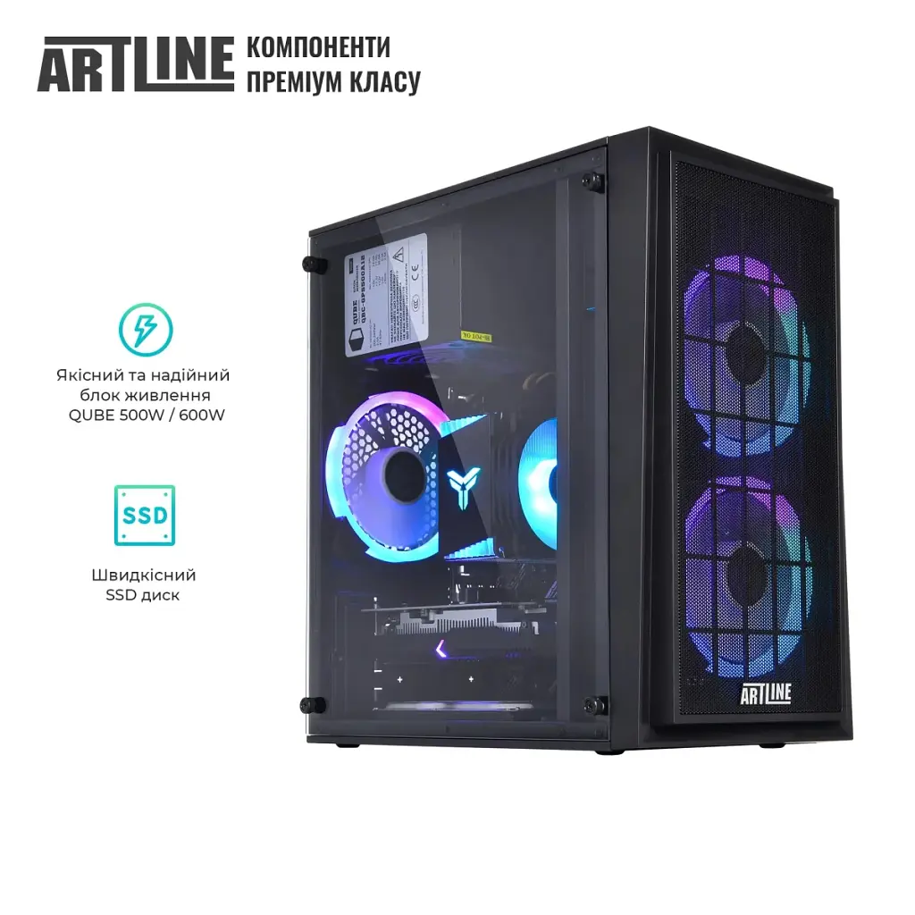 Комп'ютер Artline Gaming X43 Windows 11 Home (X43v43Win) - фото 8