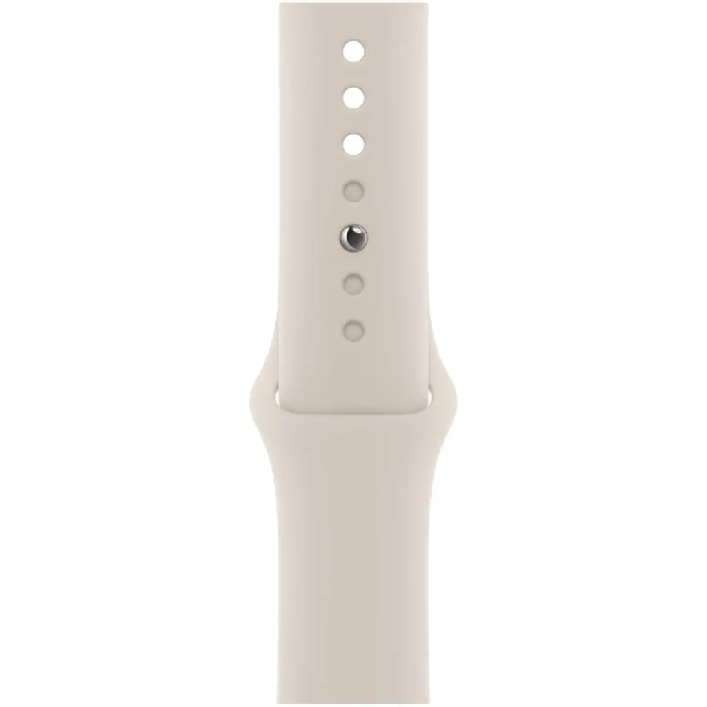 Смарт-часы Apple Watch Series 9 GPS 41mm Starlight Aluminum Case with Starlight Sport Band S/M [MR8T3] [92650] - фото 3