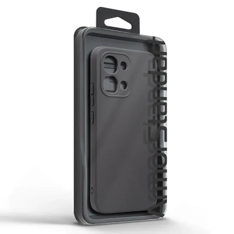Чохол до мобільного телефона Armorstandart Matte Slim Fit OPPO A6 Pro 4G Camera cover Black (ARM89186) - фото 5