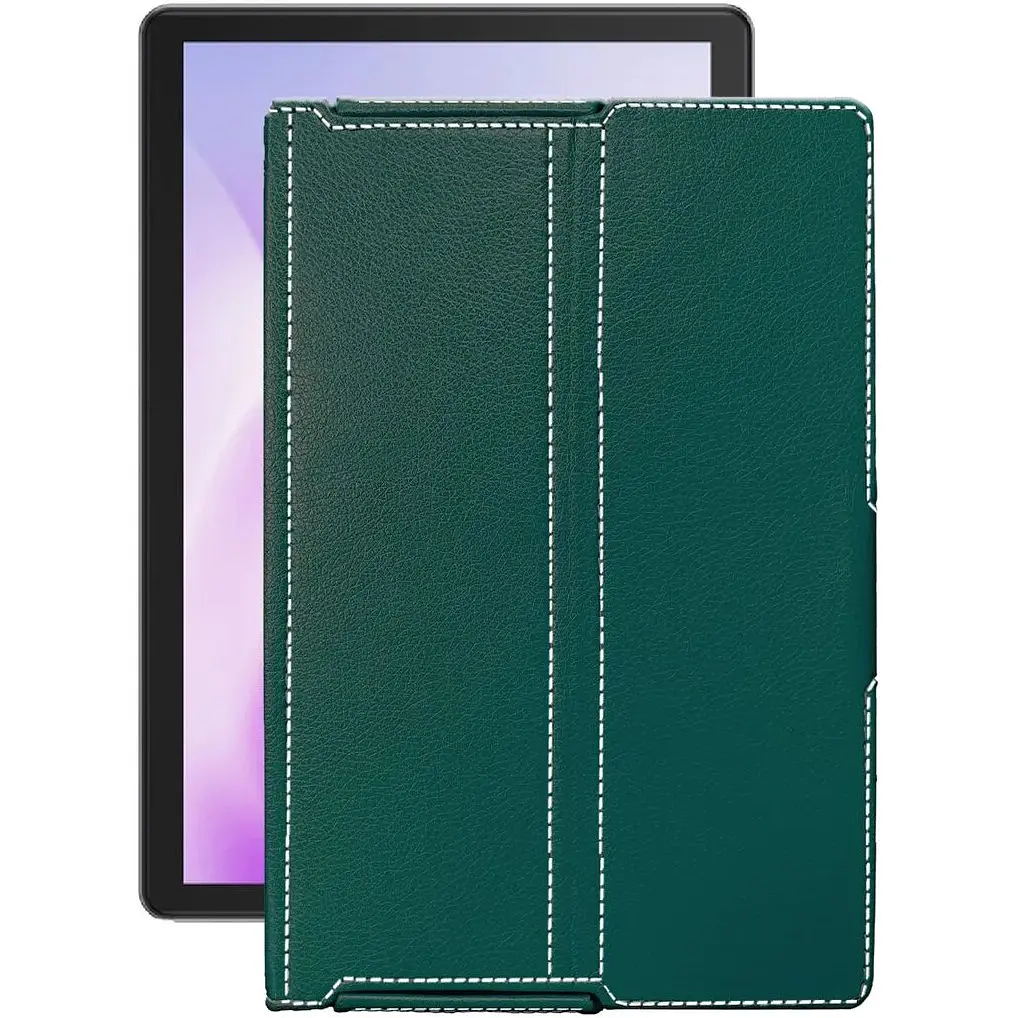 Чехол StatusCASE из экокожи для планшета Cubot Tab 10 Тм. Бирюзовый - фото 1