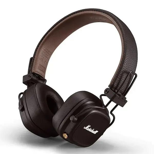 Комплект навушники Marshall Major IV Bluetooth Brown Original + Кейс (1006127) - фото 3