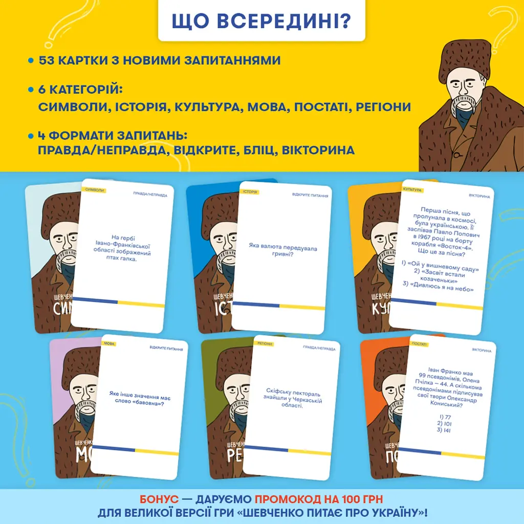 Мінігра «Шевченко питає» - фото 3