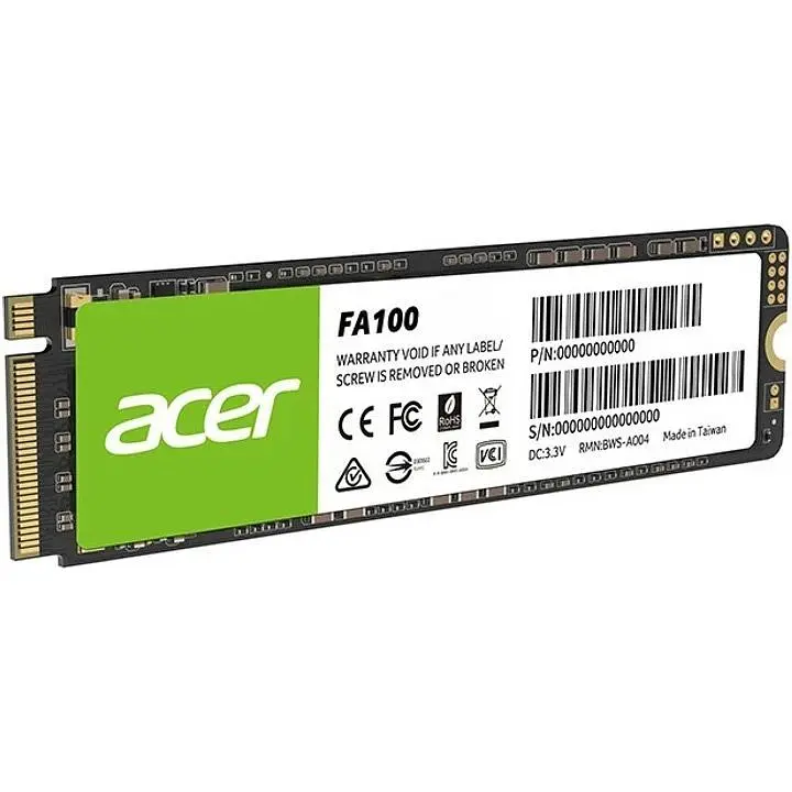 SSD накопичувач Acer FA100 256GB (BL.9BWWA.118) [135382] - фото 2