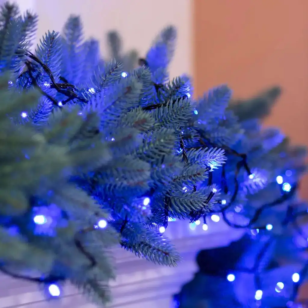 Гірлянда-нитка GarlandoPro довжина 10 м, синій (M200LEDBL) - фото 6