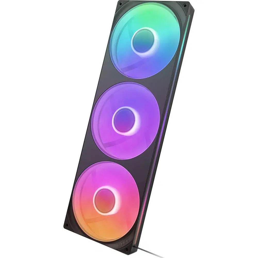 Вентилятор NZXT F420 RGB Core Fan Single Frame (RF-U42HF-B1) Black - фото 2