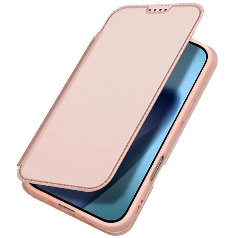 Чохол-книжка Dux Ducis з кишенею для візиток для Apple iPhone 17 Pro Max (6.9) Rose Gold - фото 7