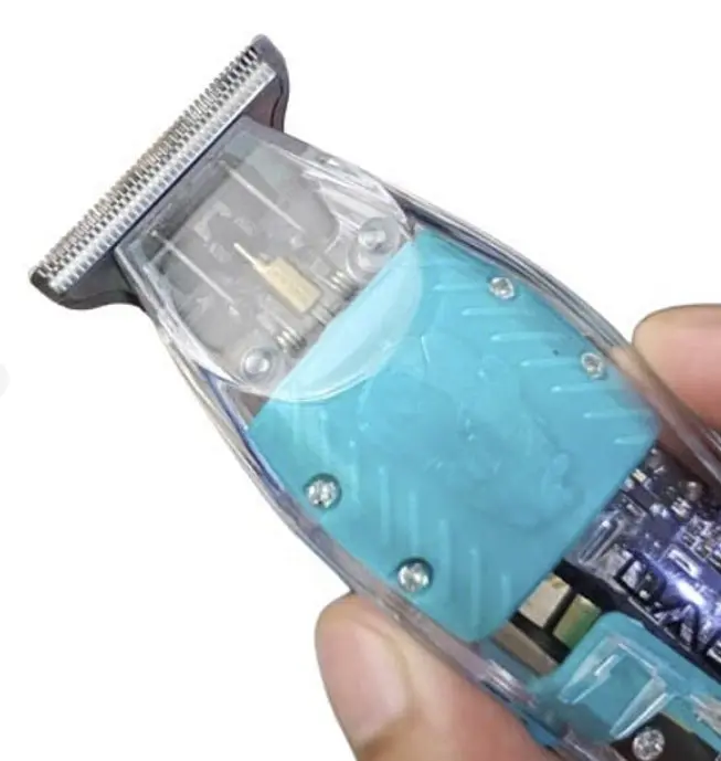 Тример акумуляторний 4в1 машинка для стрижки волосся вусів та бороди від USB з LED дисплеєм Daling DL-1631 - фото 5