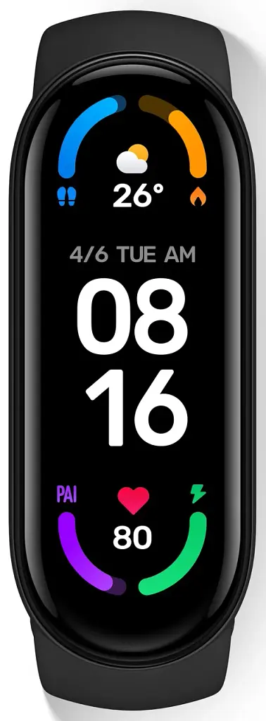 Фітнес-браслет Xiaomi Smart Band 6 Black (XMSH15HM) (BHR4955CN) - фото 2