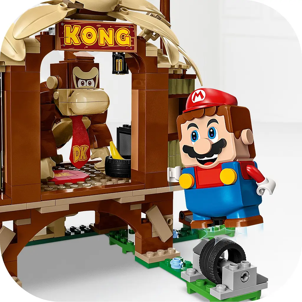 Конструктор LEGO Super Mario Дом на дереве Донки Конг. Дополнительный набор 555 деталей (71424) - фото 7