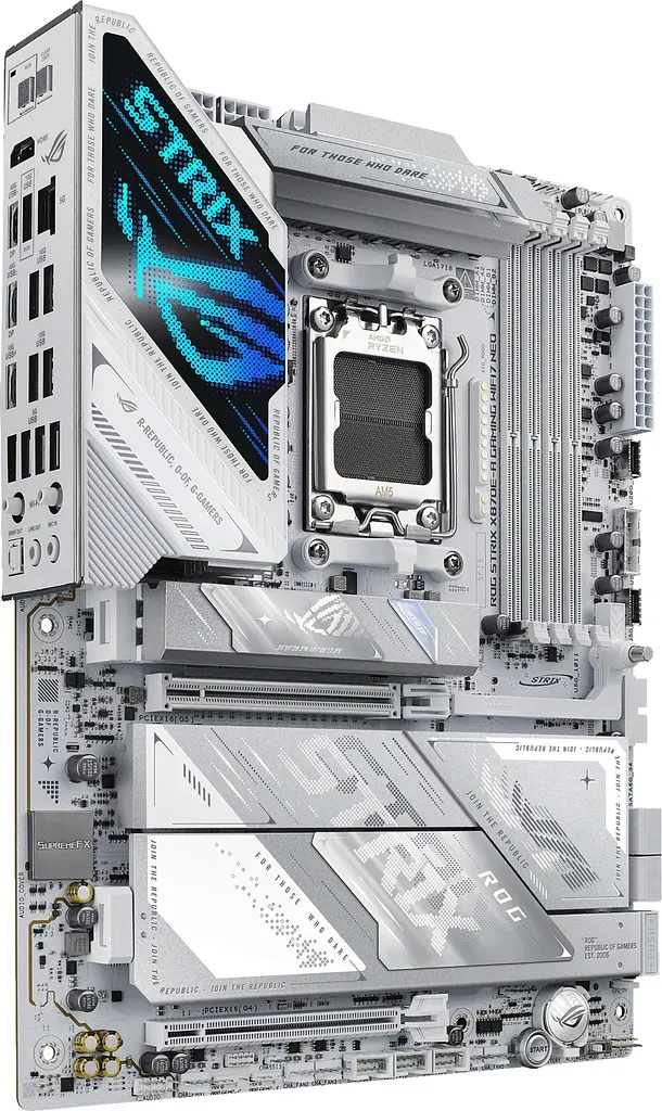 ASUS Материнська плата ROG STRIX X870E-A GAMING NEO sAM5 X870E 4xDDR5 M.2 HDMI ATX - фото 2